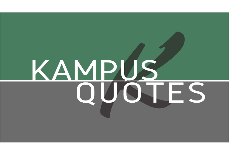 Kampus Quotes Die Matie Student Newspaper