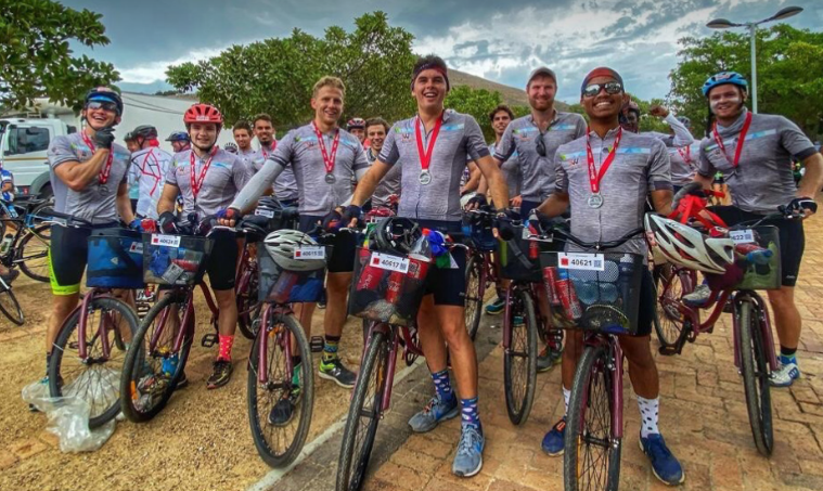 Die ekstra 109 km gaan op Matie-fietse