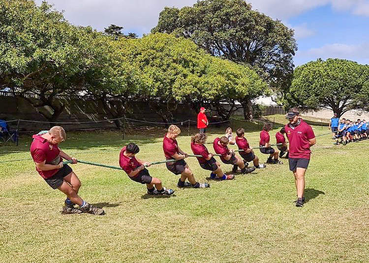 The Maroons Brace Up for Regional Tug-of-War Championship