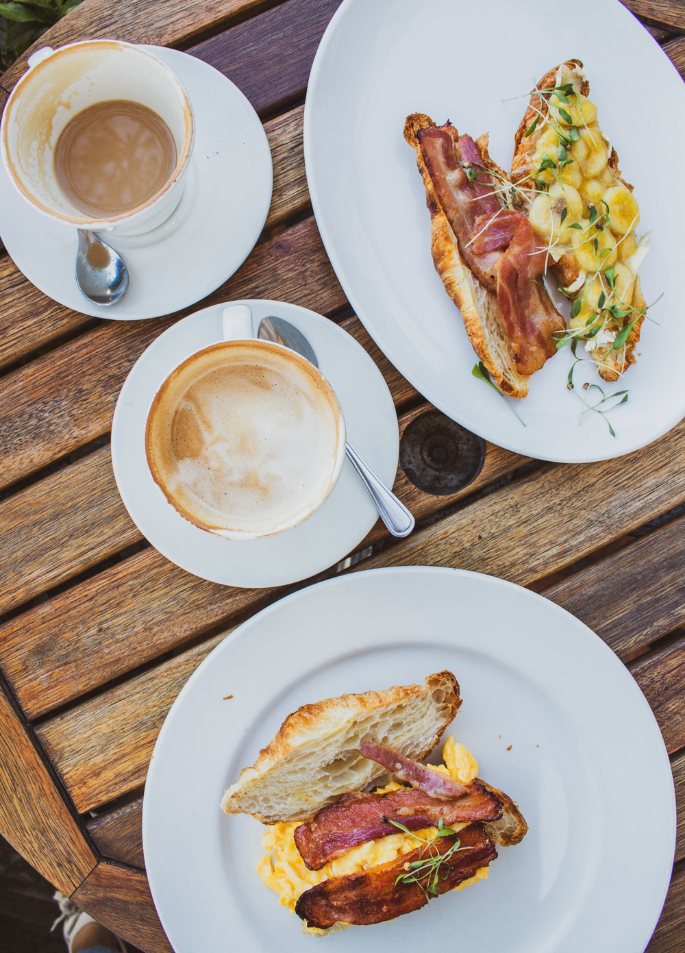 Breakfast Beneath the Oak Trees