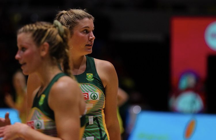 Maties se Protea-netbalspeler blink uit