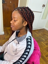 BIPOC Students Braiding Hair