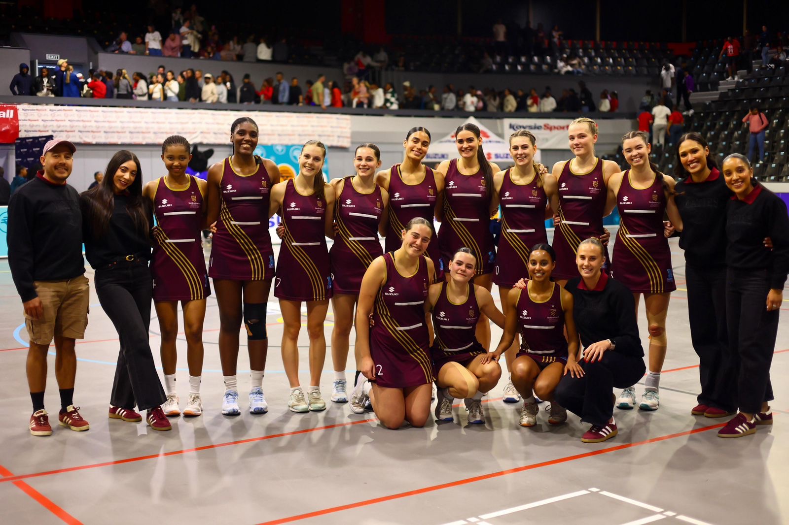 Maroon Machine finish 4th in 2025 Netball Varsity Cup