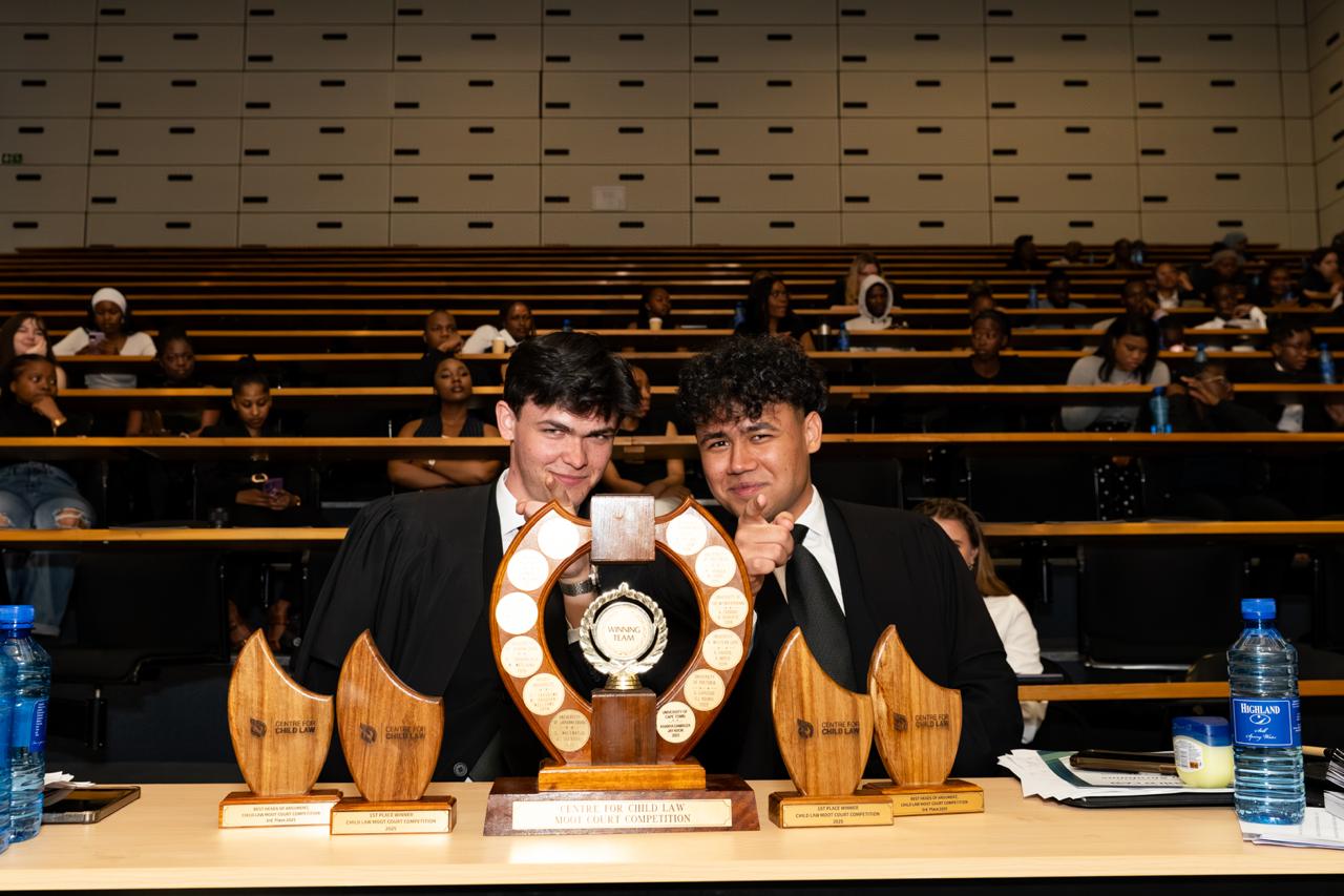 First-years make history: Stellenbosch law wins national law moot